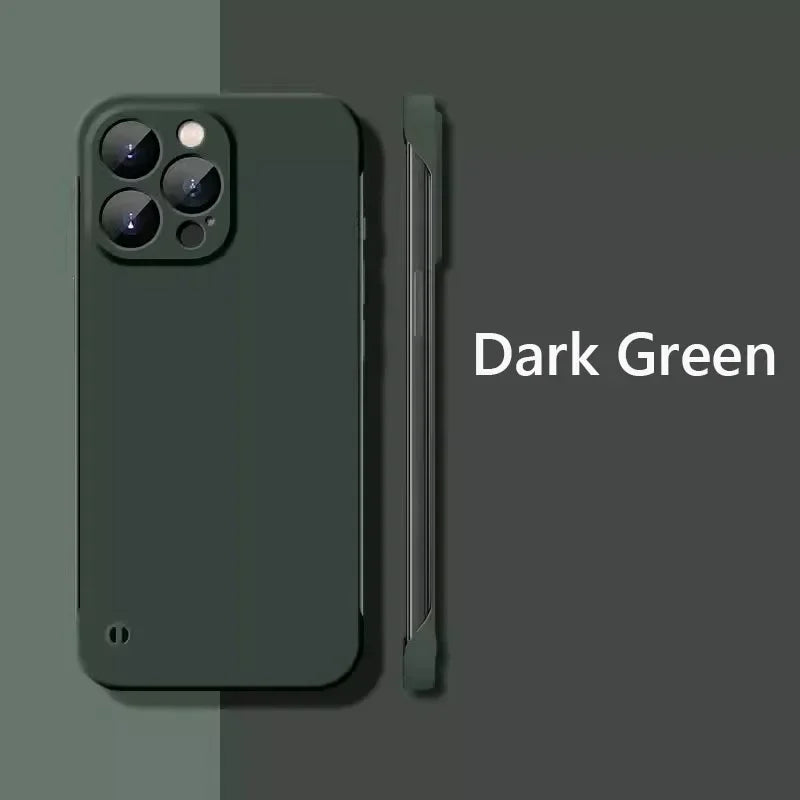 Slim Matte Hard Back Cover Case for iPhone | Shockproof & Stylish