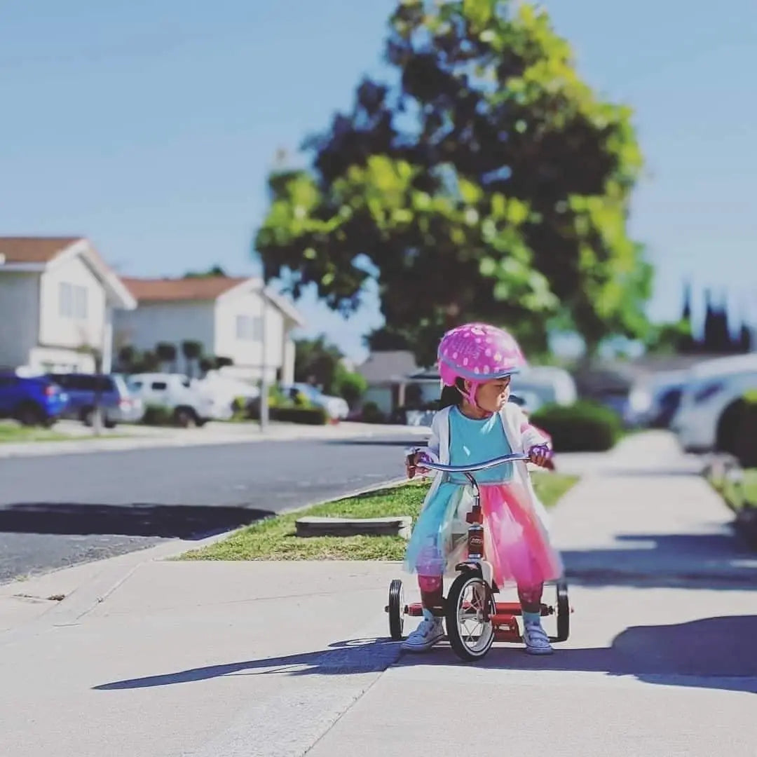 10 Inch Kids Tricycle | Durable Toddler Ride with Rubber Tires