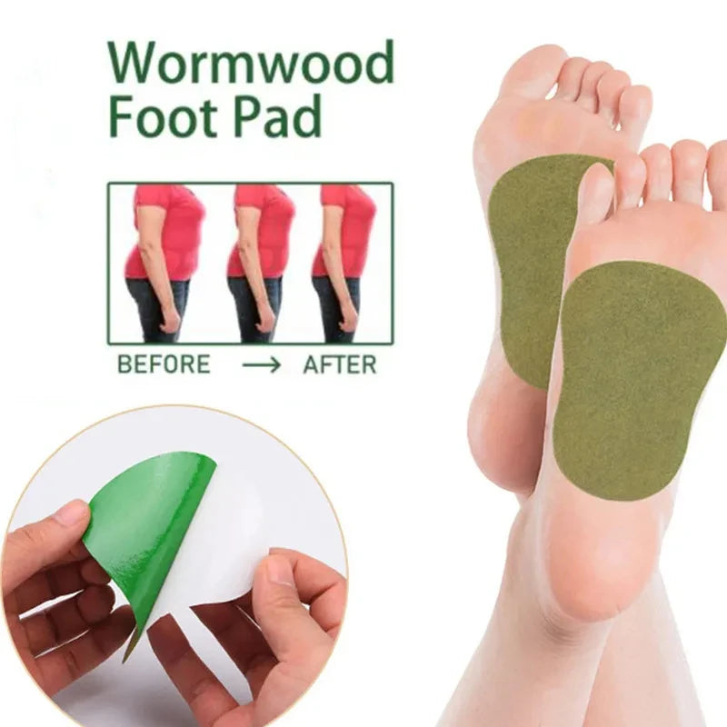Natural Wormwood Detox Foot Patches | Slimming Foot Detox Pads