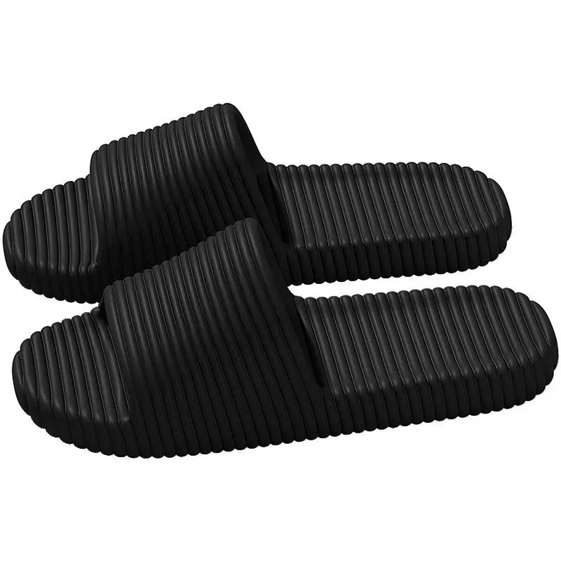 Fashion Men's Slippers Summer Comfortable Anti-Slip Soft Soles House Sandals for Indoor Outdoor Beach Breathable Shower Slide