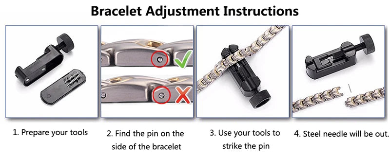 Adjustable Copper Therapy Bracelets for Men | Pain Relief Bangle