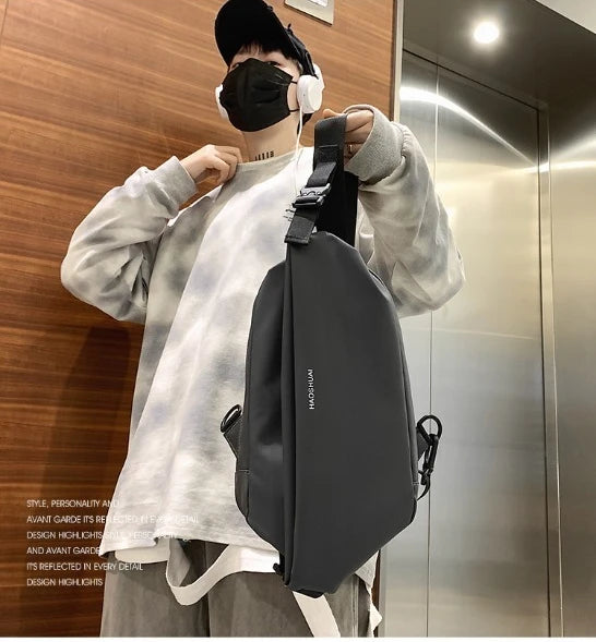 Men's Waterproof Crossbody Bag | Stylish Casual Shoulder Bag