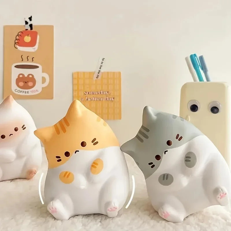 Soft Cartoon Cat Pop Fidget Toy | Stress Relief for All Ages