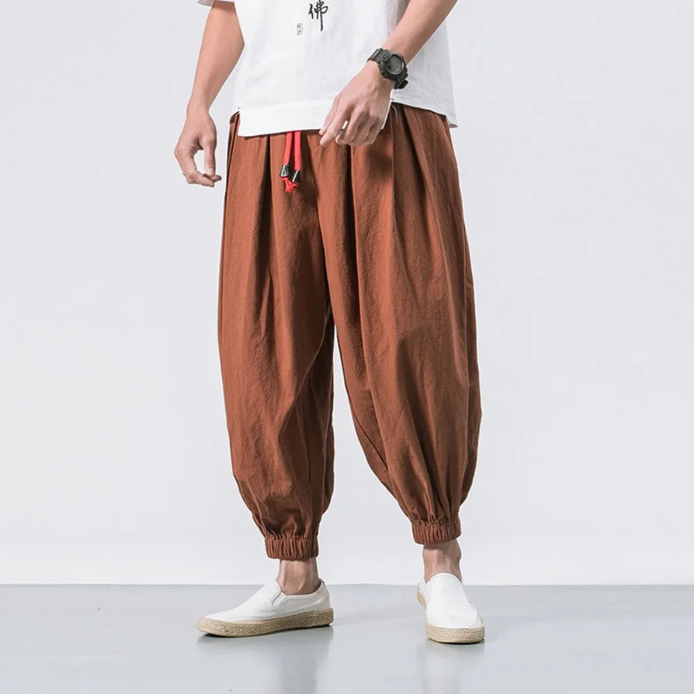 Oversized Men's Harem Pants | Comfortable Loose Fit Joggers