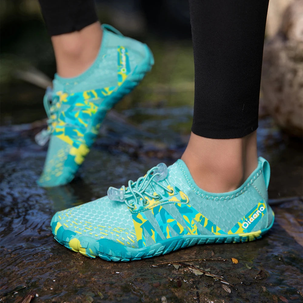 Unisex Wide Toe Barefoot Sports Water Booties for All Activities