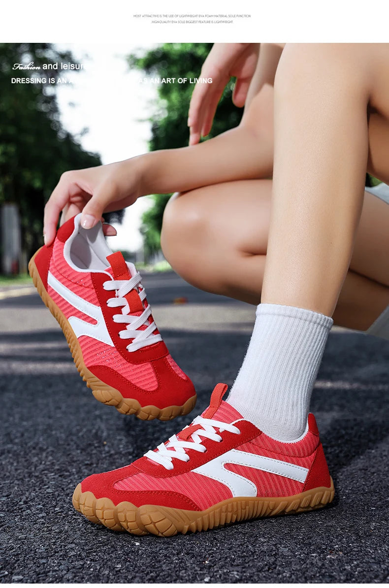 Wide Toe Barefoot Shoes Summer New Mens Womens Zero Drop Minimalist Sneakers Retro Outdoor Non Slip Walking Shoes Casual Sneaker
