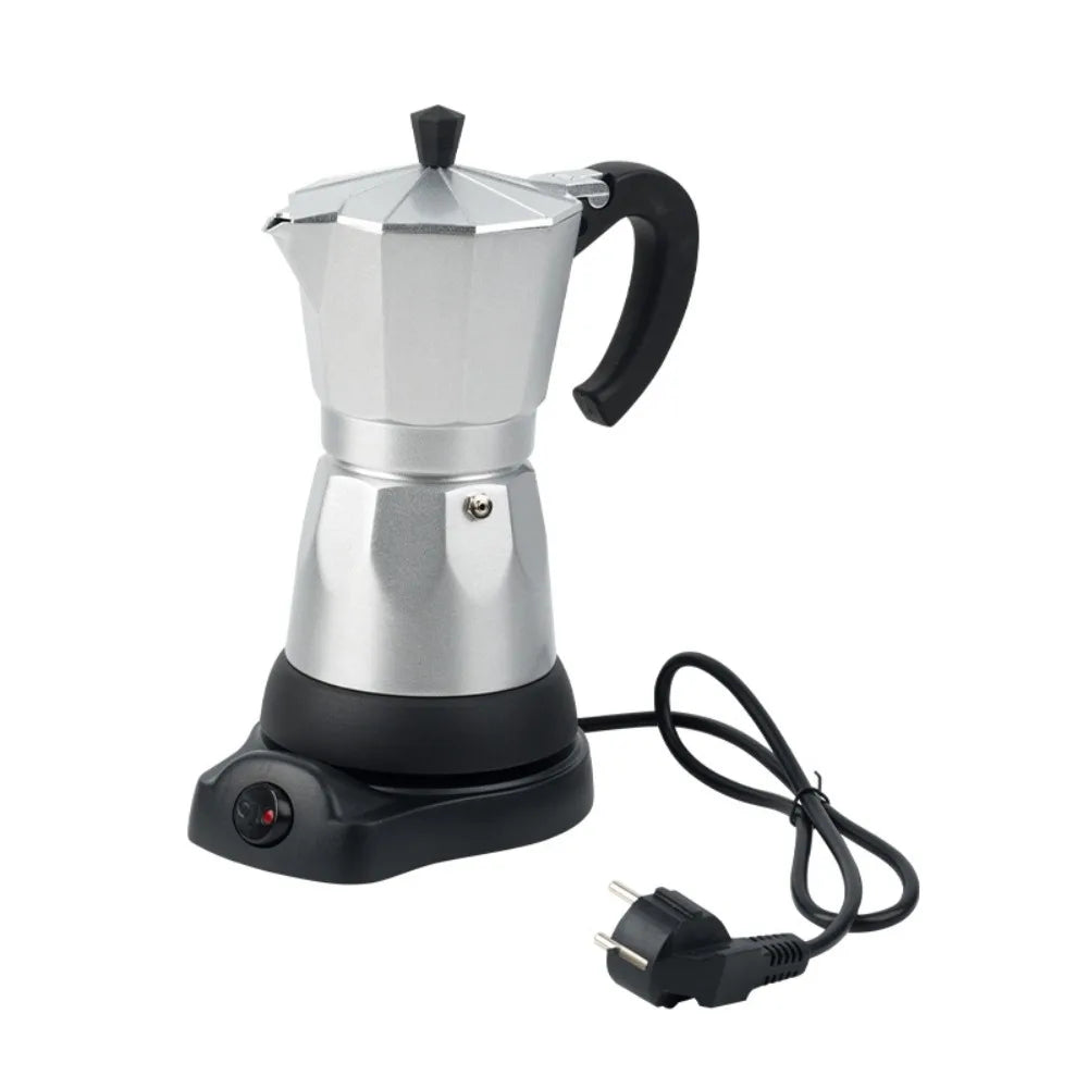 Detachable Electric Espresso Mocha Pot | Fast Brewing Coffee Maker
