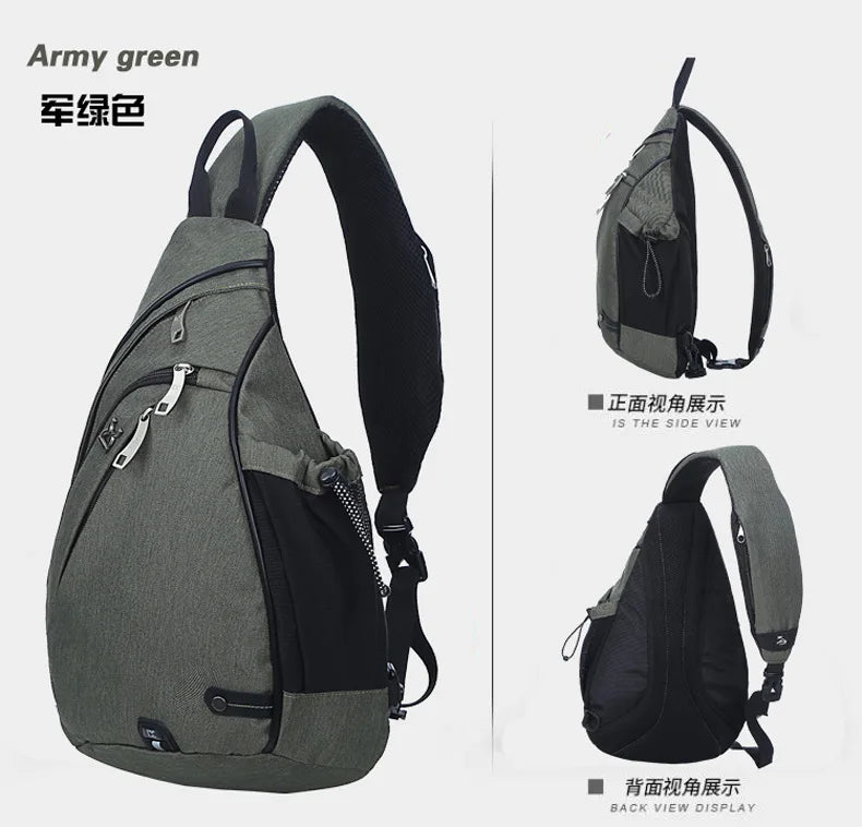 One Shoulder Sling Backpack | Versatile Fashion Crossbody Bag