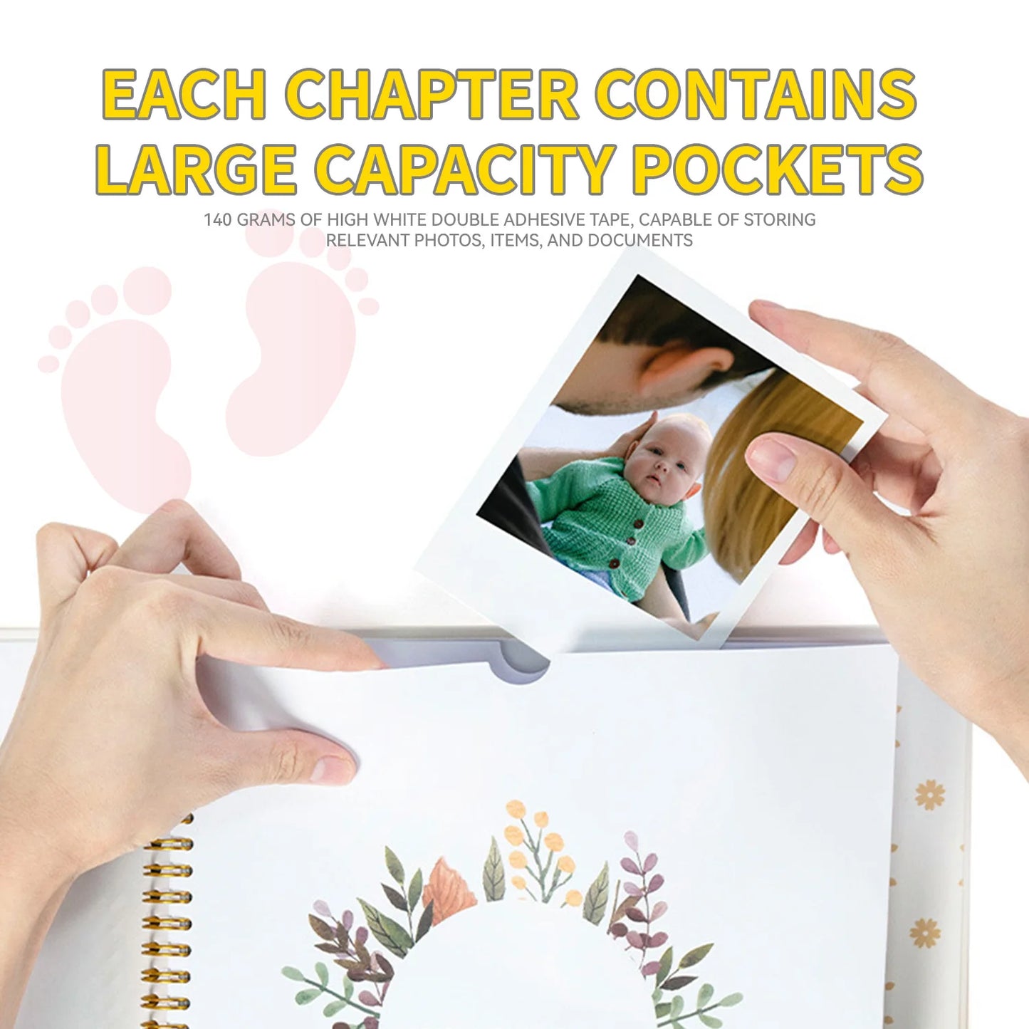 Baby Growth Photo Album | Cherish Your Child's First Year Memories