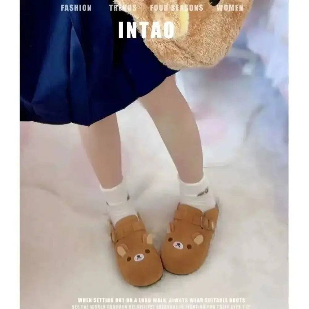 Cute Cartoon Women’s Thick Sole Slippers | Cozy Indoor Footwear