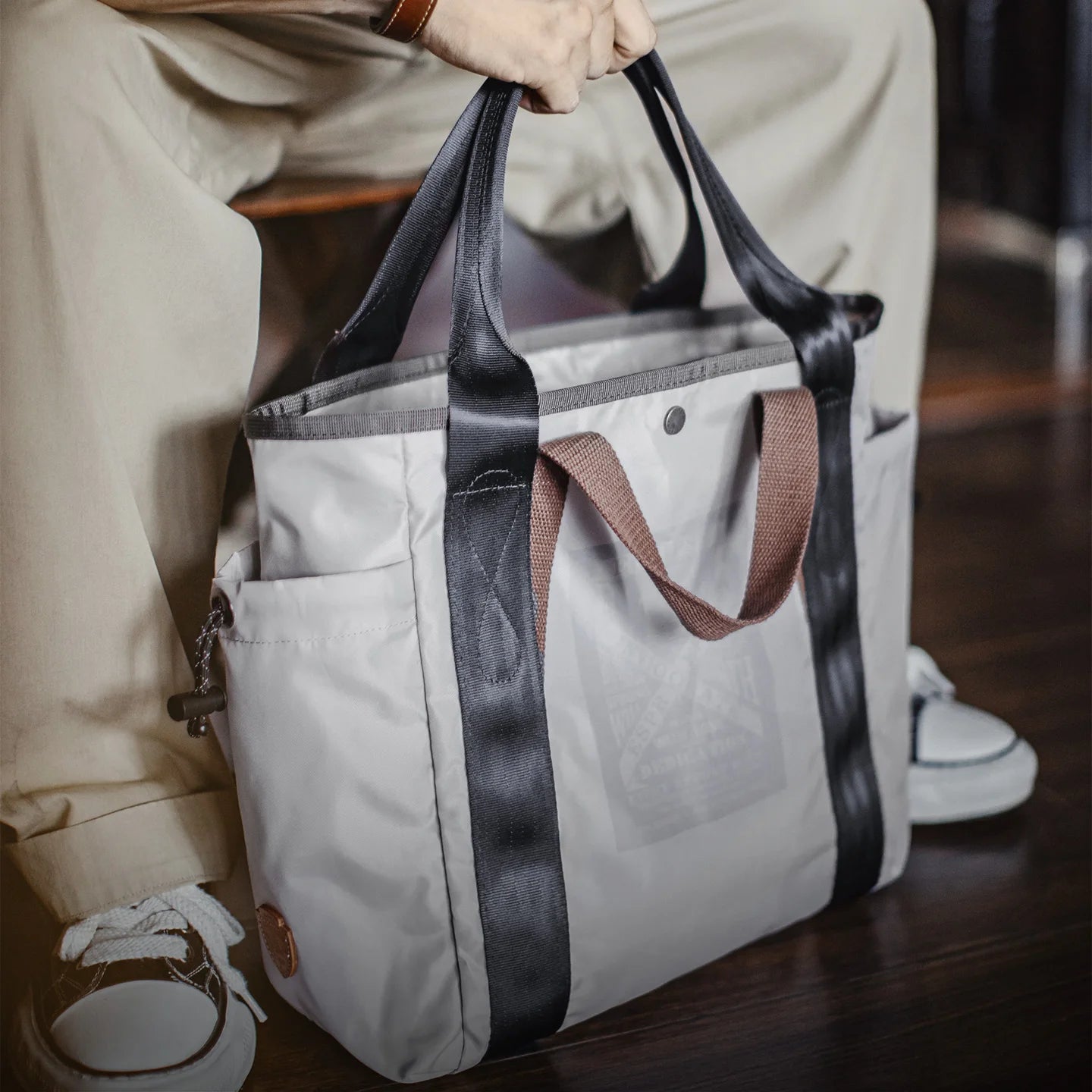 Waterproof Men's Tote Bag | Large Capacity Laptop Shoulder Bag