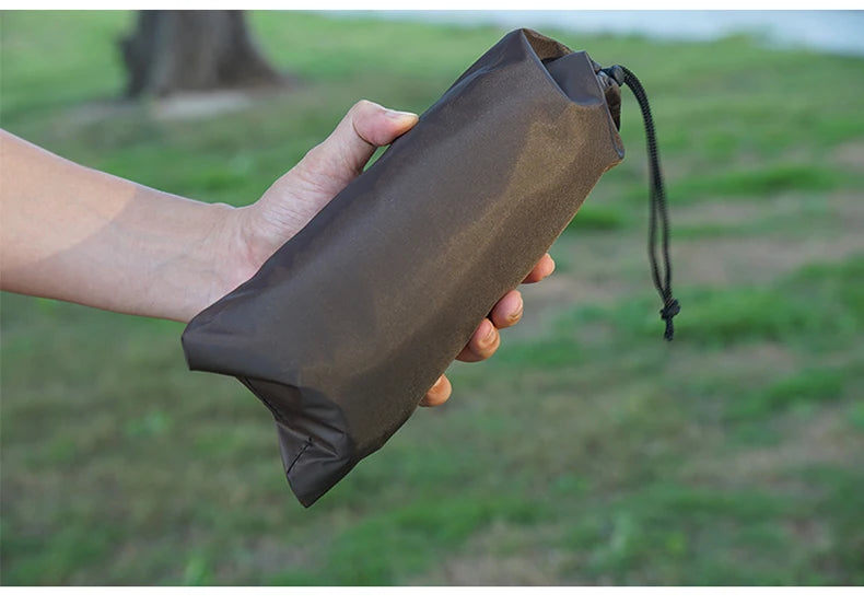 Portable Waterproof Camping Mat & Sun Shelter for Outdoor Fun