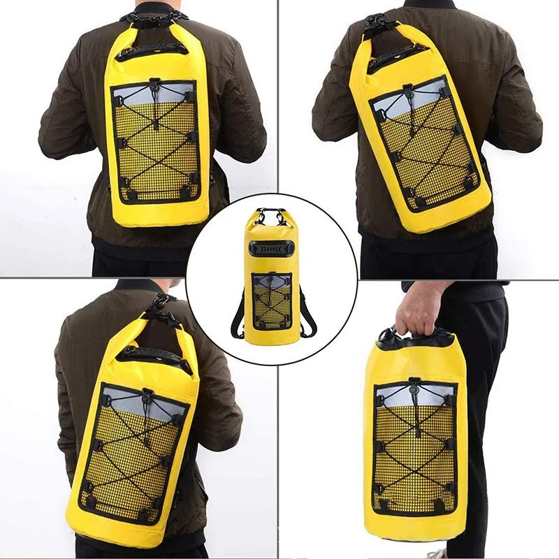 Large Capacity Waterproof Beach Bag for Outdoor Adventures