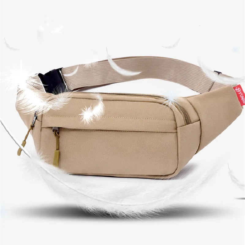 Casual Waist Bag for Men & Women | Large Phone Belt Pouch