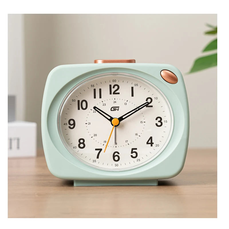 Modern Music Alarm Clock with Snooze and Night Light Function
