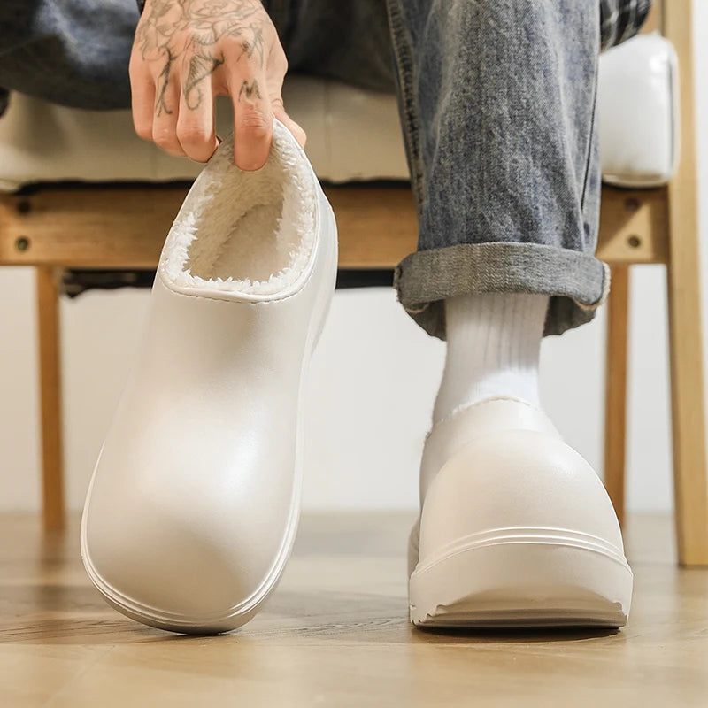 Lightweight Slip-On Chef Shoes for Men & Women | Casual Rain Shoes