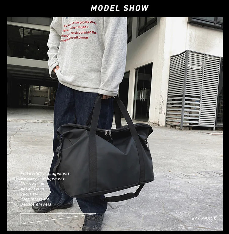 Large Capacity Waterproof Travel Bag | Ultimate Carry-On Luggage