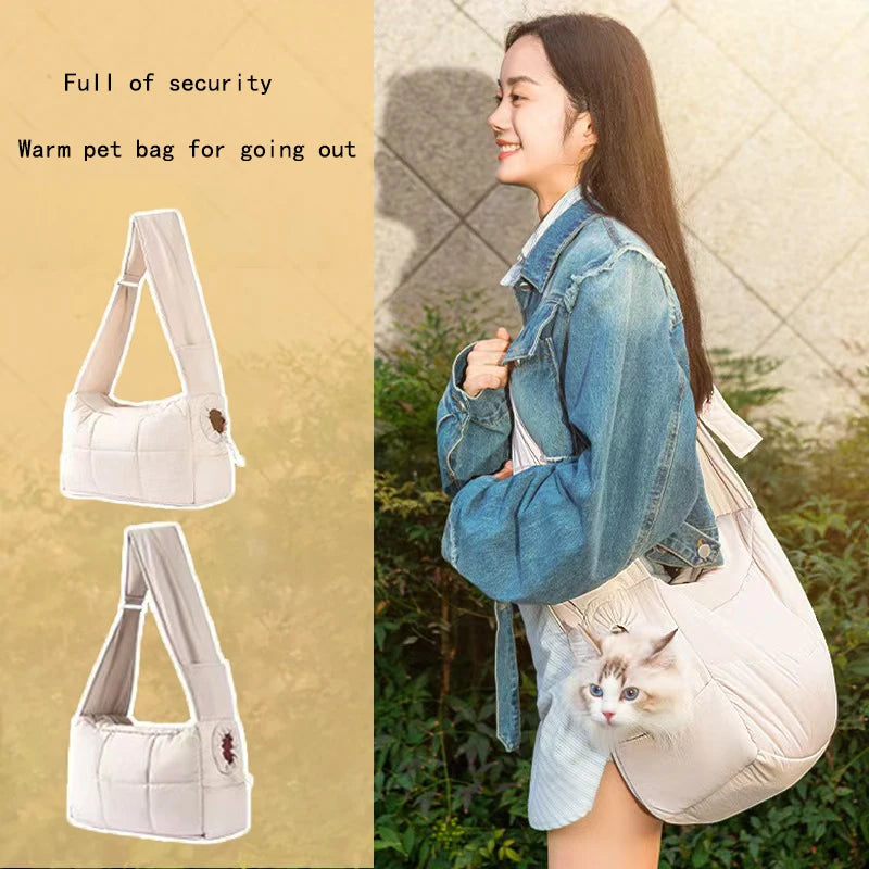 Warm Cat Carrier Bag | Must-Have Outdoor Pet Handbag