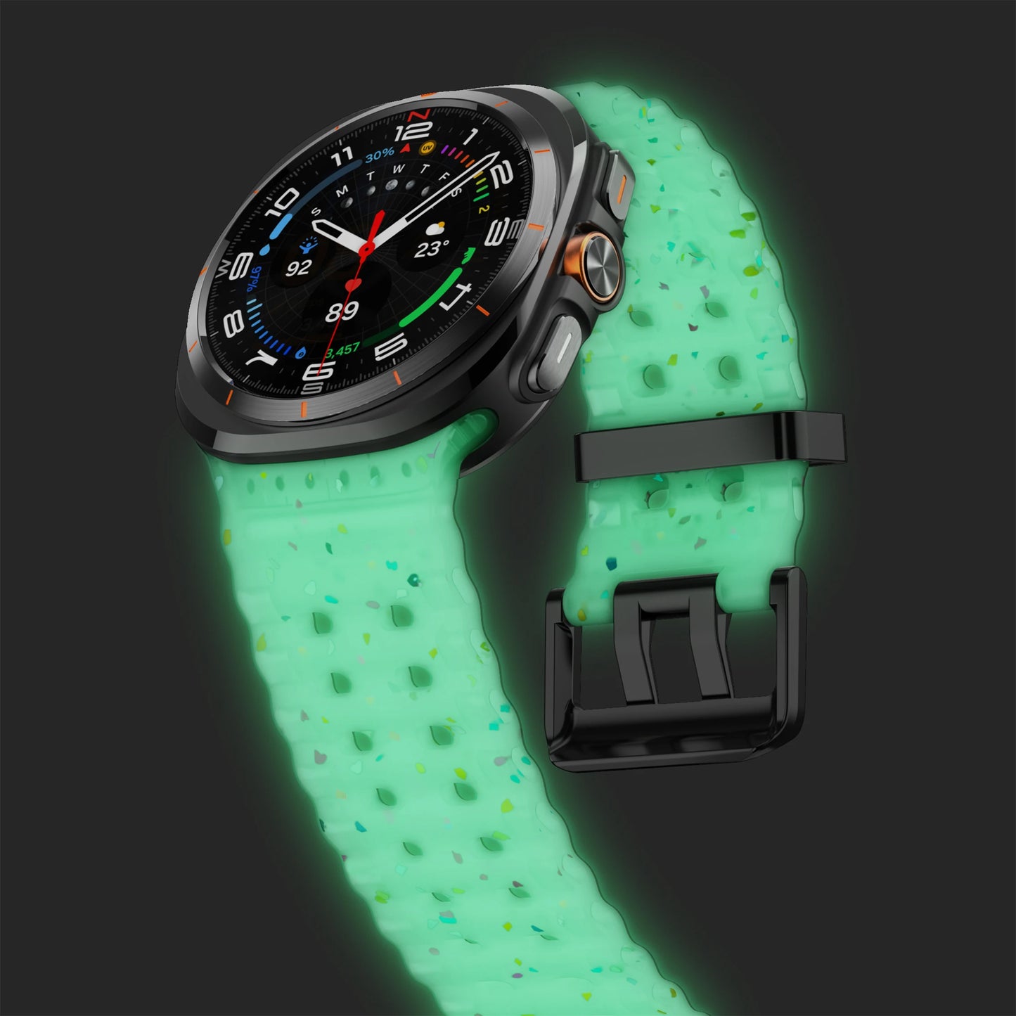 Luminous Ocean Strap for Smartwatch | Sport Silicone Band