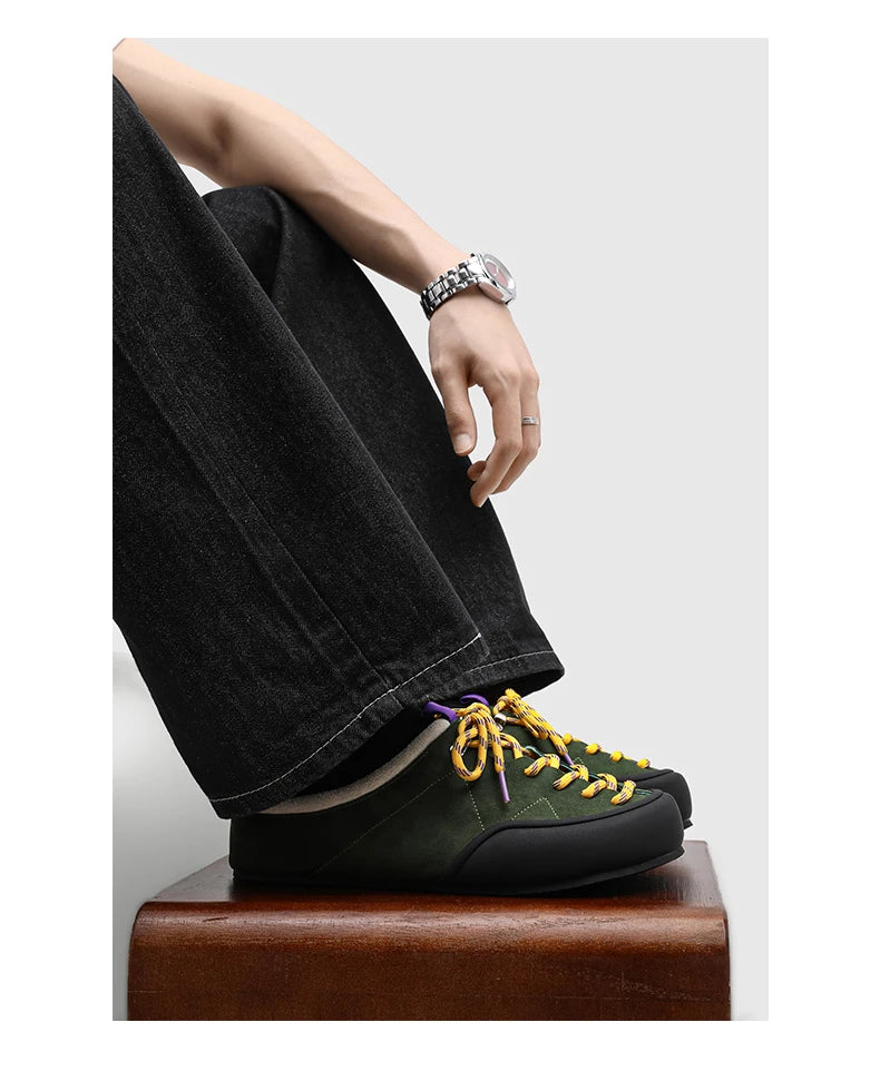 Men's Suede Sandals | Retro Stylish Slingback Walking Shoes
