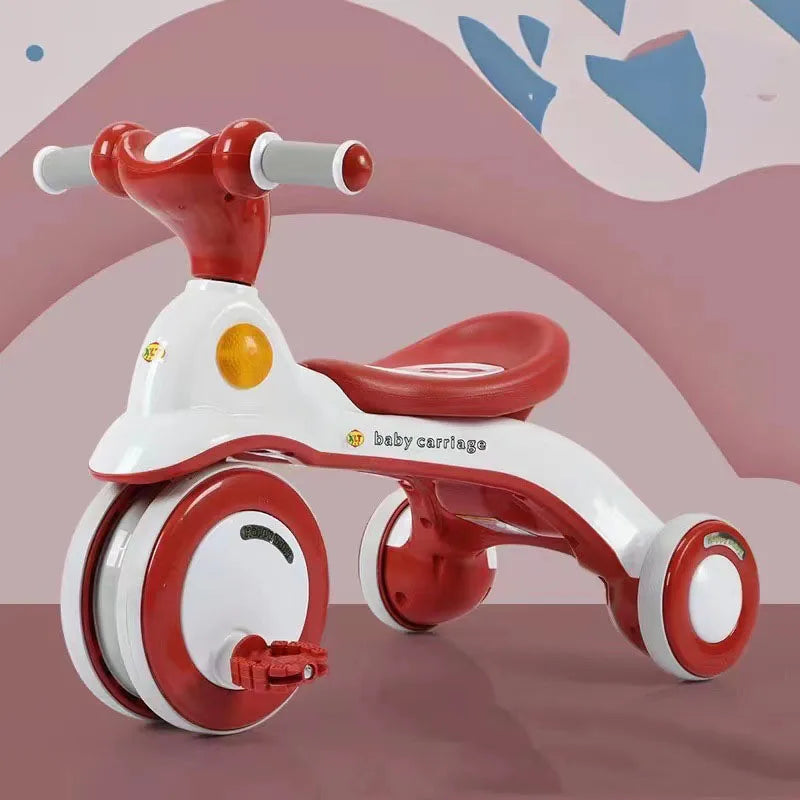 Safe & Fun Outdoor Kids Tricycle with Music | Perfect Pedal Bike