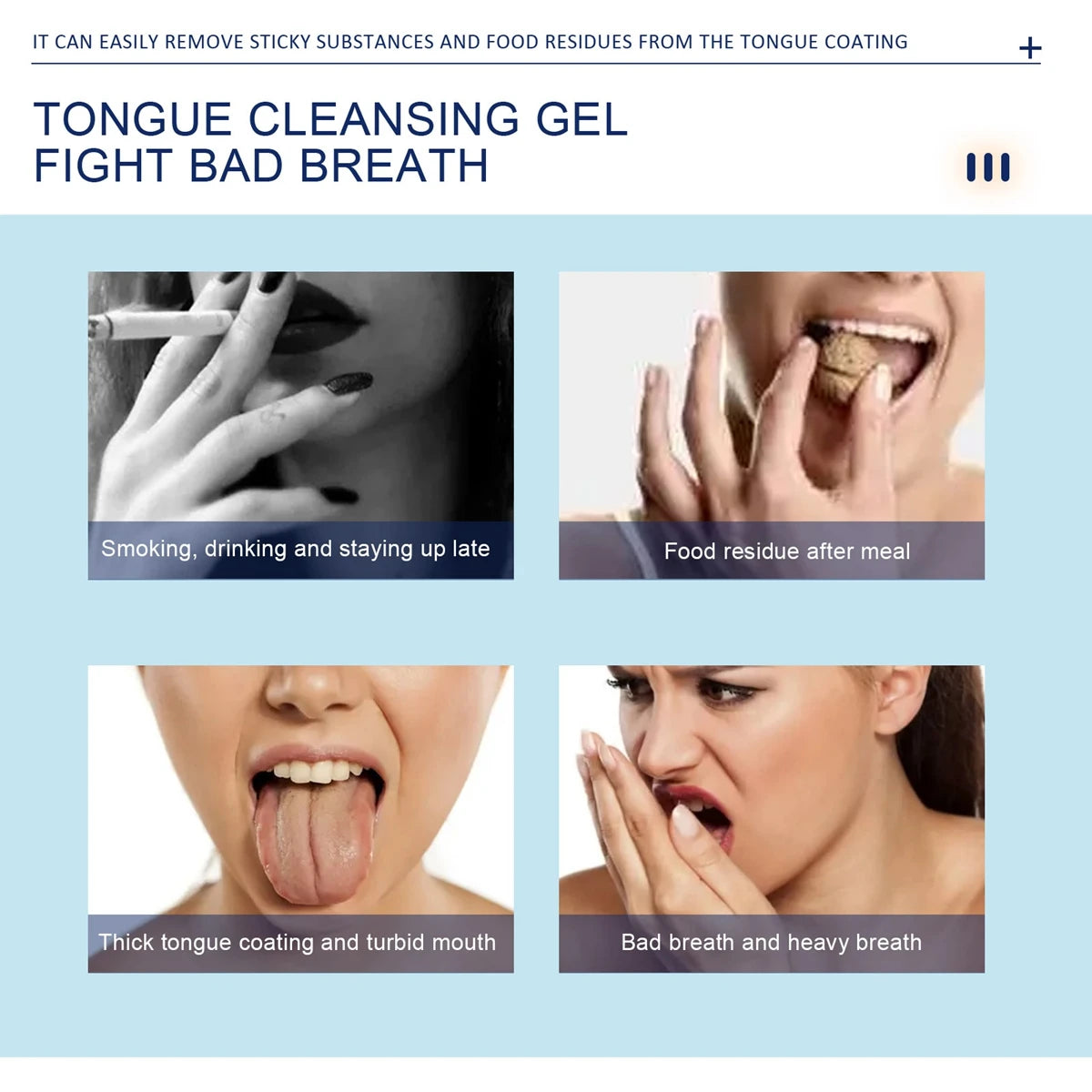 Reusable Silicone Tongue Cleaner for Fresh Breath | Hygiene Tool