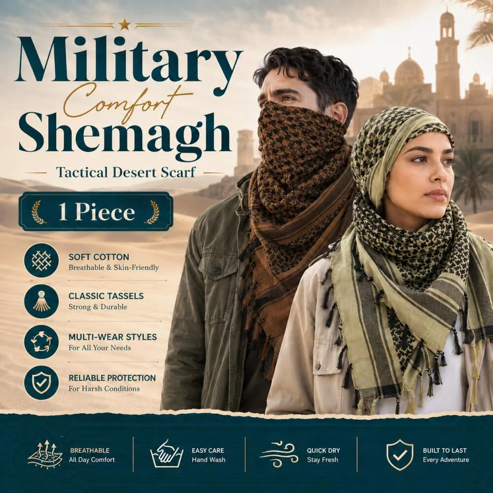 Men's Tactical Desert Head Wrap Scarf | Functional & Stylish