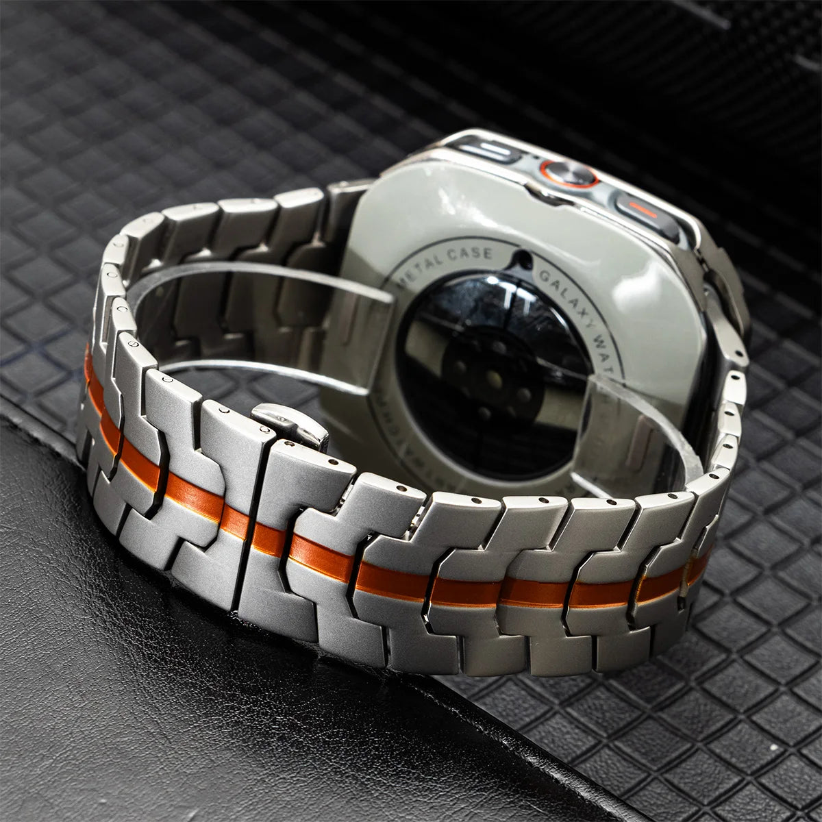 Stainless Steel Watch Band for Galaxy Ultra | Protective Case & Strap
