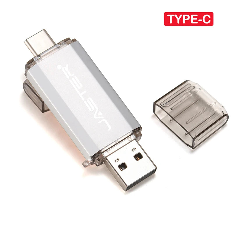 High-Speed OTG USB Flash Drive for Type-C Devices | 128GB to 4GB