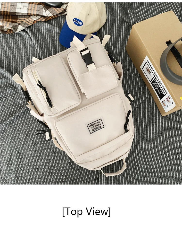 Universal Large-Capacity Nylon Computer Backpack | Stylish & Functional