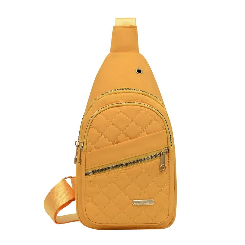 Women's Multi-Layer Embroidered Backpack | Casual Outdoor Style