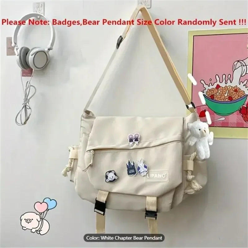 Kawaii Crossbody Bag | Stylish Messenger Bag for Young People