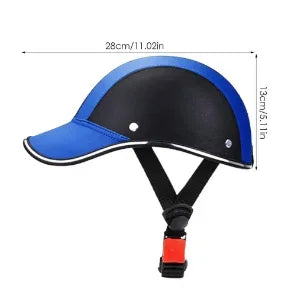 Retro Baseball Helmet with Extended Brim | Unisex Sun Protection