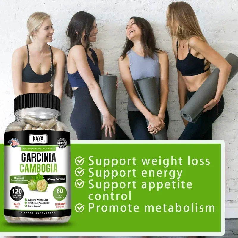 Garcinia Cambogia Extract Capsules | Natural Appetite Suppressant
