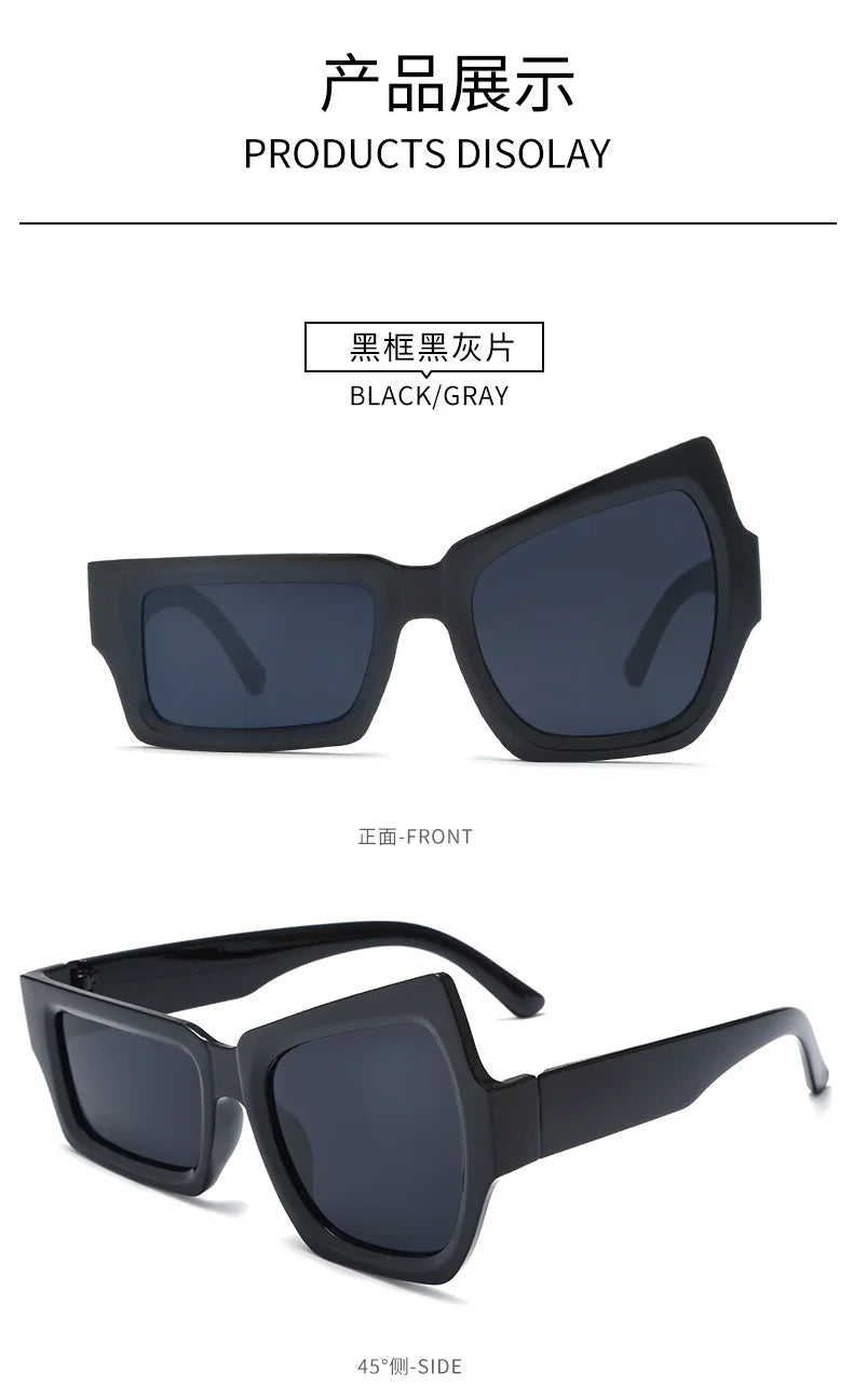 Polygon Vintage Square Sunglasses for Women & Men | Stylish Eyewear