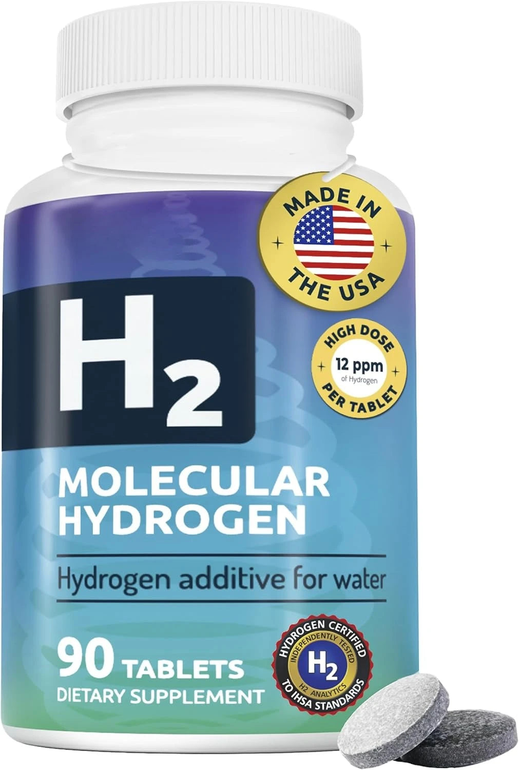 Hydrogen Water Tablets with Magnesium for Energy Boost
