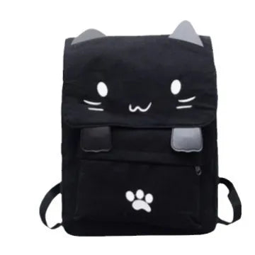 Cute 3D Cat Large Capacity Backpack | Stylish Cartoon Backpacks