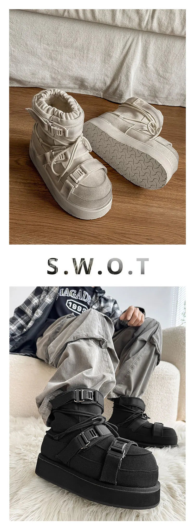 Women's Warm Snow Boots | Faux Fur Lined Winter Ankle Boots