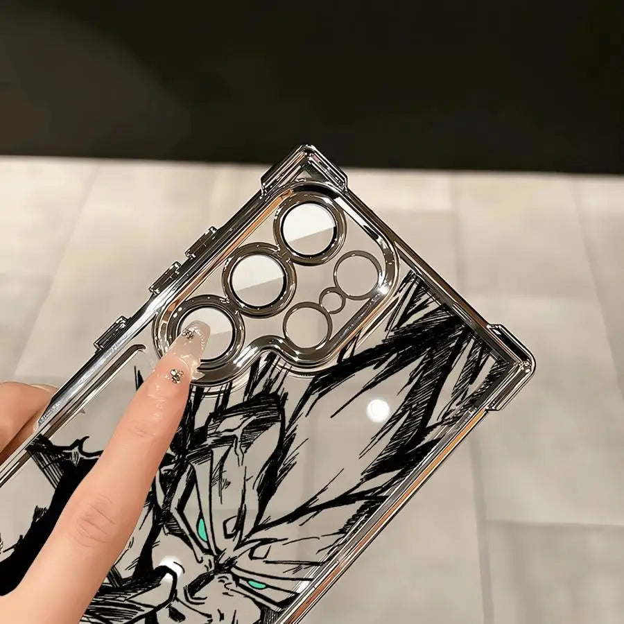 Funda Transparente de Silicona para Teléfonos Galaxy | Protección con Estilo