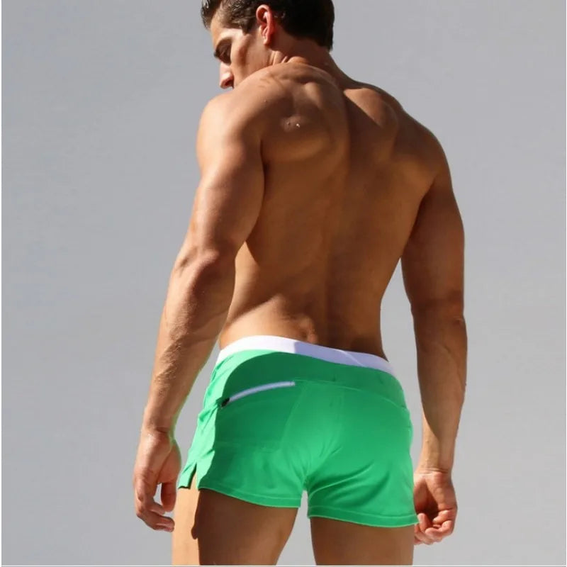 Trajes de baño sexis para hombre | Pantalones cortos de playa elegantes y cómodos