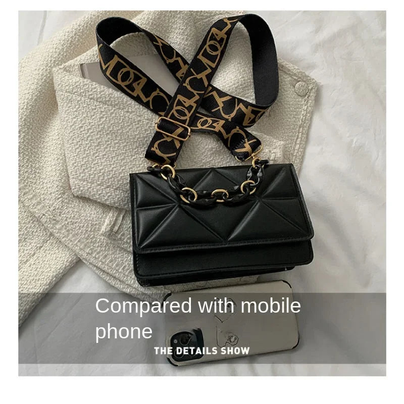 Bolso de hombro retro casual de moda para mujer | Amplio y elegante