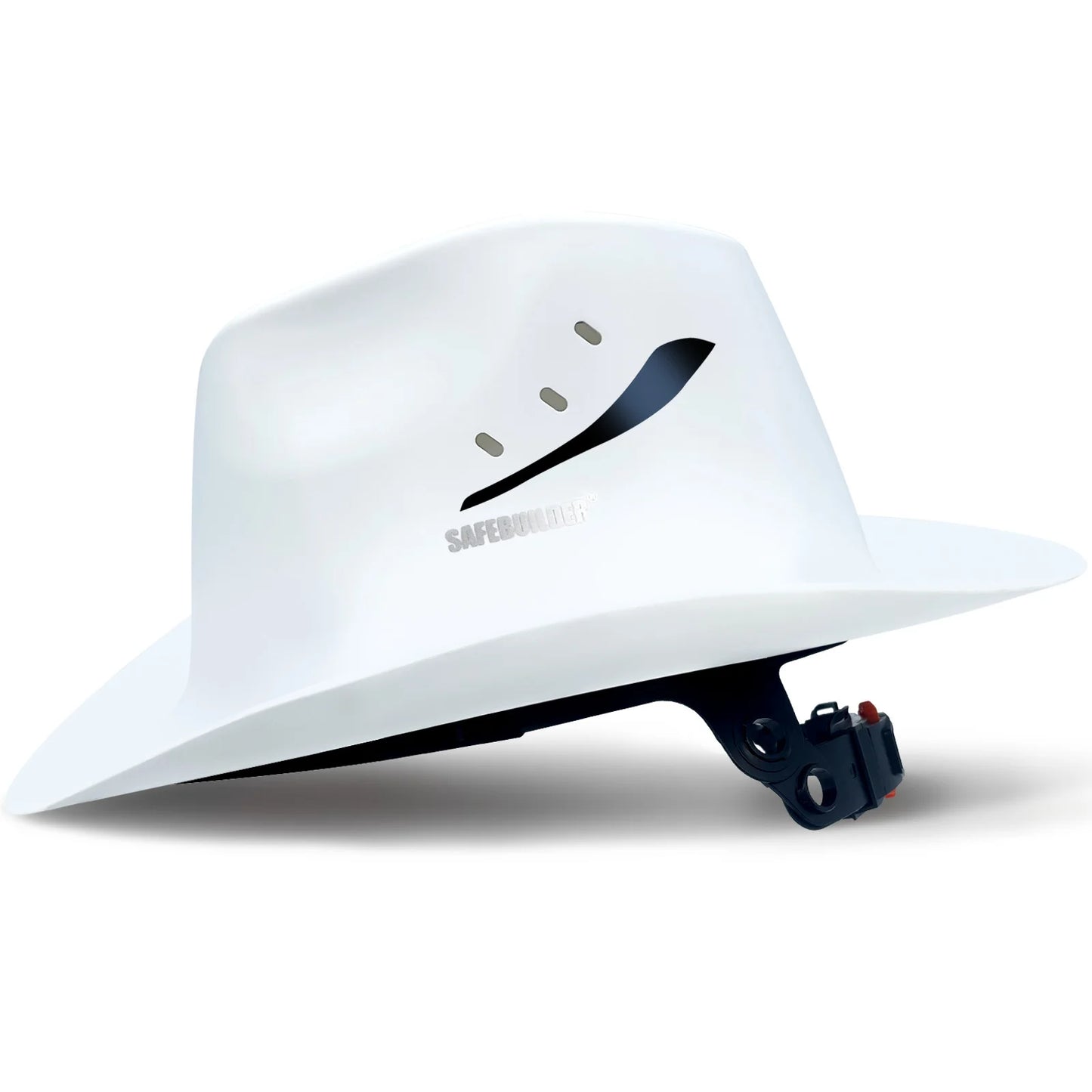 Vented Cowboy Safety Hard Hat | ANSI Certified Full Brim Helmet