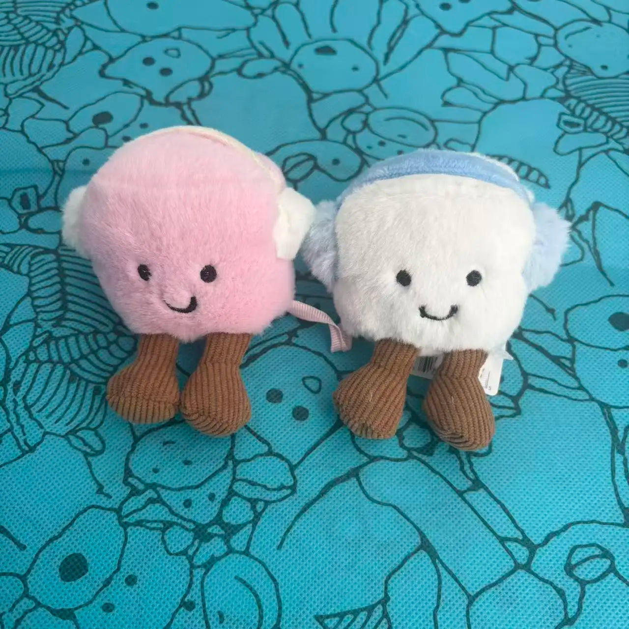 Cute Plush Toy Bag Charm | Adorable Kawaii Keychain