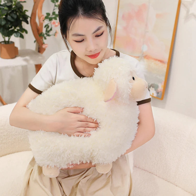 Soft Cotton Candy Plush Sheep Toys | Adorable Stuffed Alpaca Dolls