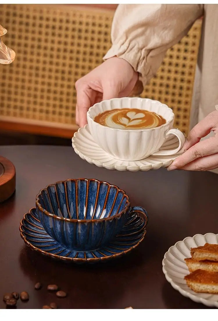 Elegant Japanese Retro Teapots & Ceramic Mugs Set for Tea Lovers