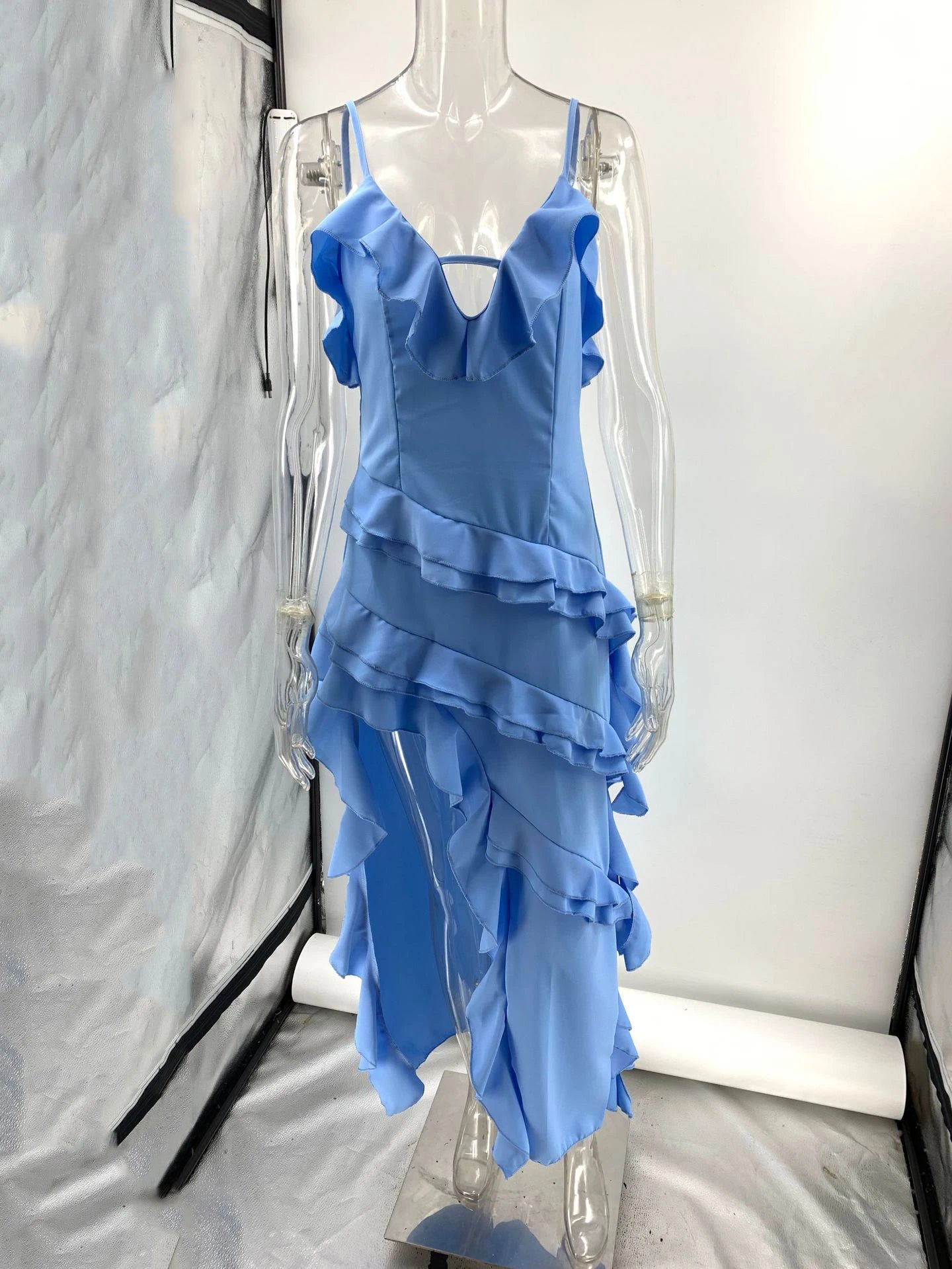 Stylish Beach Maxi Midi Ruffles Dress | Summer Elegance Awaits