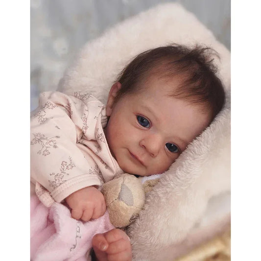 18-Inch Realistic Reborn Baby Doll | Lifelike Silicone Art Doll