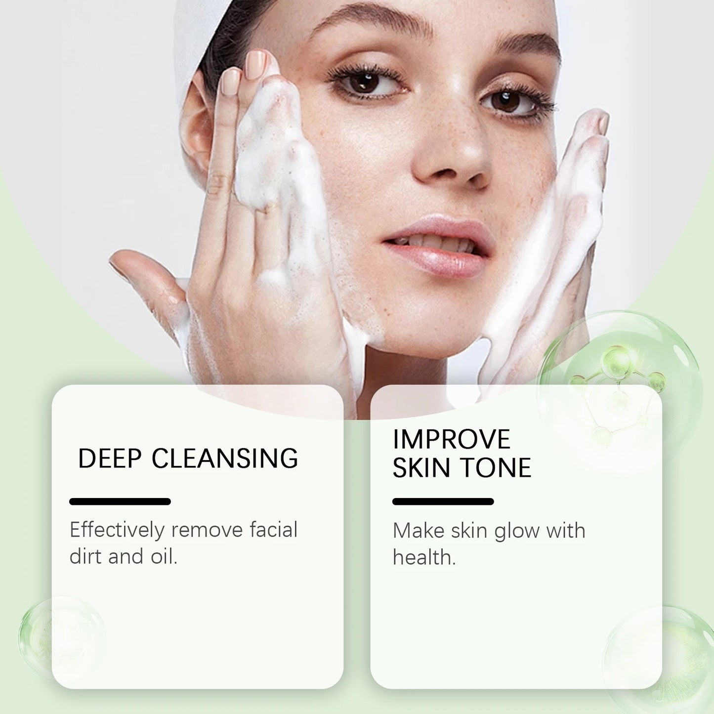 Gentle Pomegranate Foaming Facial Cleanser | Refreshing Cleanser