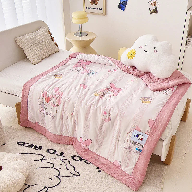 Cartoon Summer Quilt for Kids | Cooling Sensation Blanket