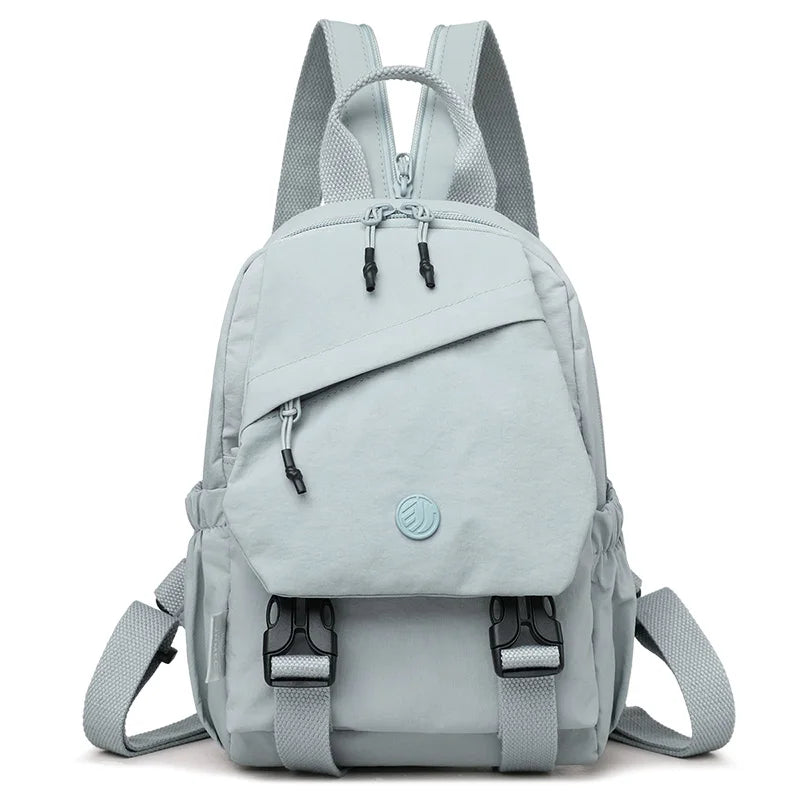 Unisex Lightweight School Backpack | Water-Resistant Nylon Bag